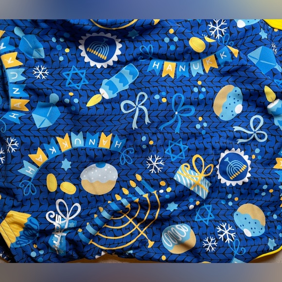 💙 YOUTH SPORTI GRANNY SWEATER DANCING DREIDEL ONE PIECE SWIMSUIT SIZE 26 - Picture 5 of 5